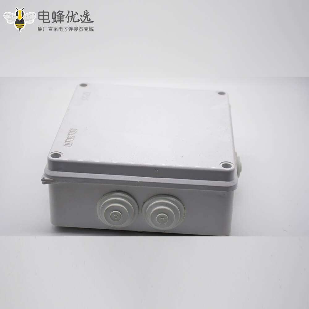 防水密封分线盒IP55螺丝固定150&times;150&times;70 ABS塑料