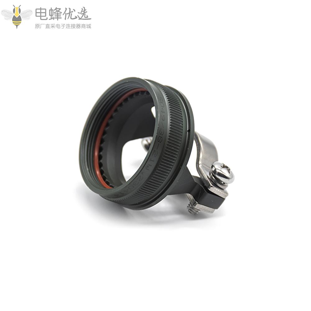 D38999连接器21号壳体直电缆夹橄榄绿镀镉尾附